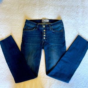 FREE PEOPLE Ladies 5 Button Jeans